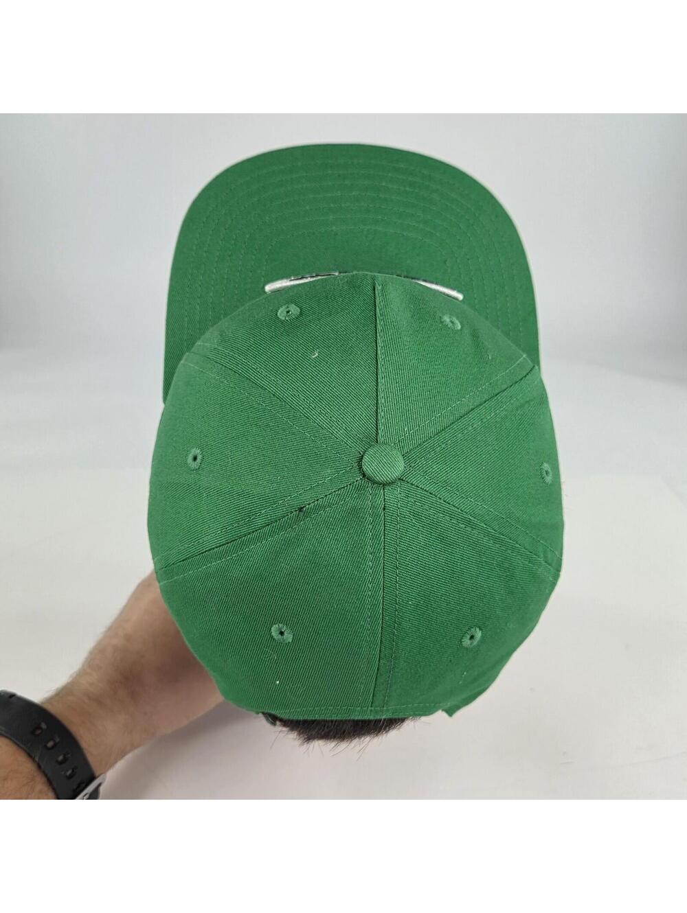Adidas Originals Golf Tour Archive 5-Panel Patch Hat Green Adjustable Cap Hats - Picture 8 of 11